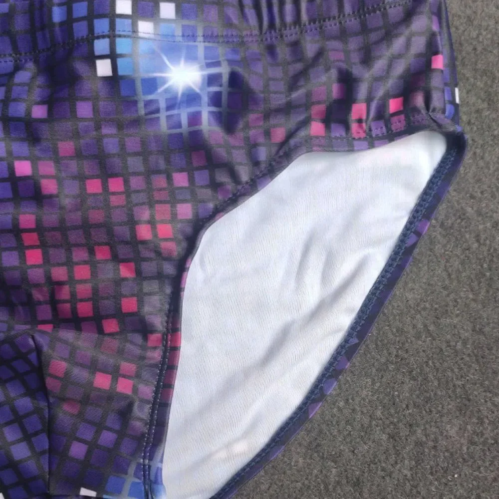 Men's Padded Disco Swim Briefs Pouch Push Up Cup Enhancing M